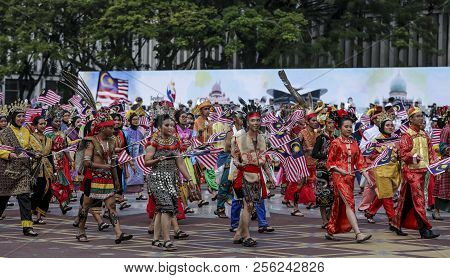 Celebrating The 61Th Anniversary Of Independence Or Merdeka Day