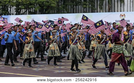 Celebrating The 61Th Anniversary Of Independence Or Merdeka Day