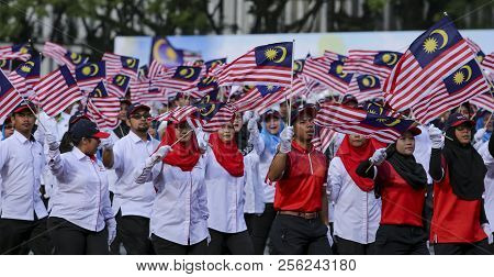 Celebrating The 61Th Anniversary Of Independence Or Merdeka Day