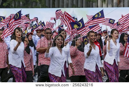 Celebrating The 61Th Anniversary Of Independence Or Merdeka Day