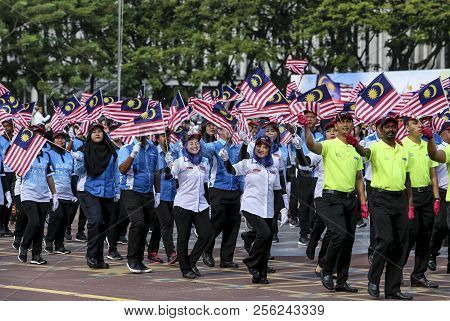 Celebrating The 61Th Anniversary Of Independence Or Merdeka Day
