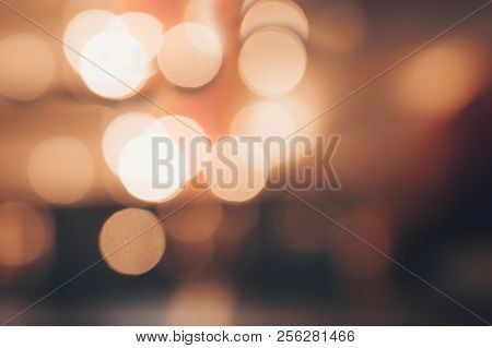 Abstract Bokeh Background. Christmas Glittering Background. Abstract Christmas Background. Blurred B