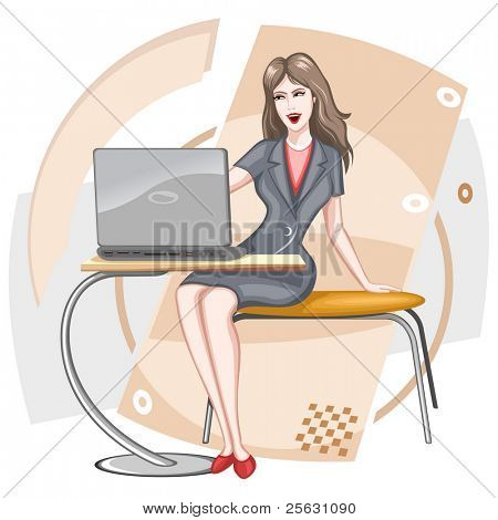 Imprenditrici con Laptop