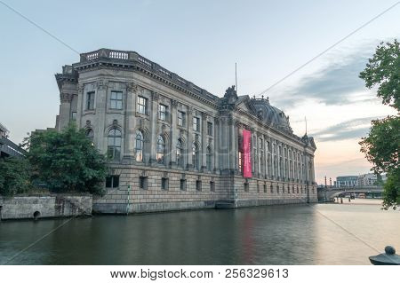 Berlin, Germany - August 17, 2018: Bode Museum On Spree River.