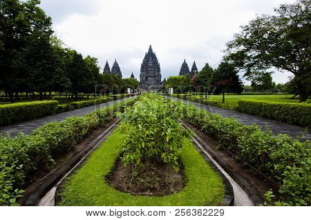 Ancient Prombanan Temple - Yogjakarta - Indonesia