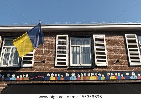 Ootmarsum, Netherlands - July 31, 2018: Ootmarsum Is A Town In The Dutch Province Of Overijssel. It