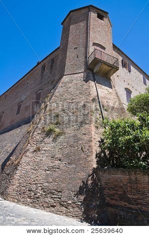 Malatesta rock. Santarcangelo of Romagna. Emilia-Romagna. Italy.