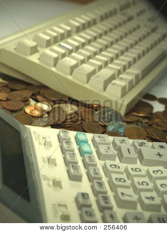 Calculator toetsenbord geld 2