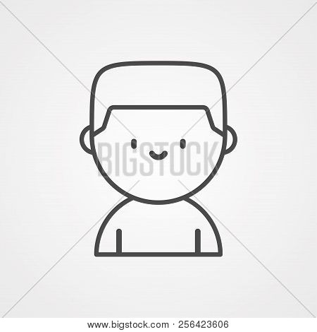 Boxer Icon In Monochrome Style Isolated On White Background. Boxing Symbol Stock Vector Illustration