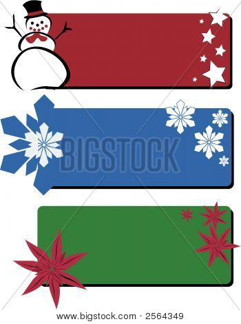Christmas bannere