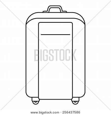 Travel Bag Icon. Outline Illustration Of Travel Bag Vector Icon For Web Design Isolated On White Bac