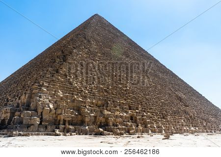 Big Cheops Pyramid - Giza Cairo Egypt