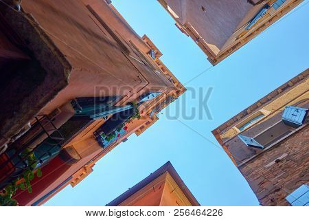 Point of view of venetian streets, Venice. 