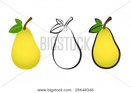 Pera. Vector