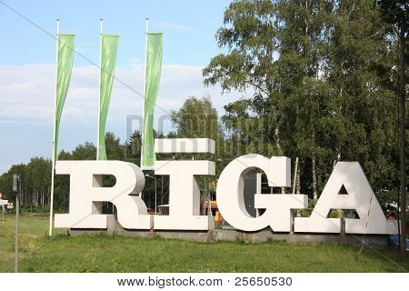 Ingresso nella città di Riga.