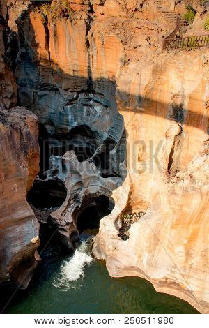 Bourkes Luck Potholes In Mpumalanga South Africa Near Blyde River Canyon