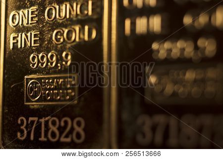 Gold Bullion Ingot 999.9 Bar
