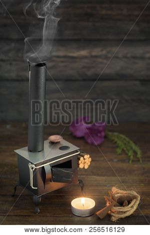 Original Incense Burner With Old Kitchen Shape