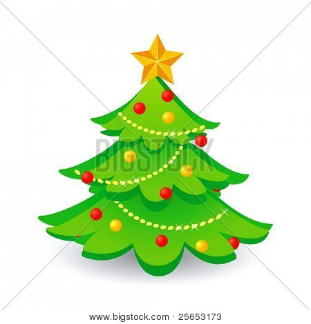 ต้นคริสต์มาสเวกเตอร์