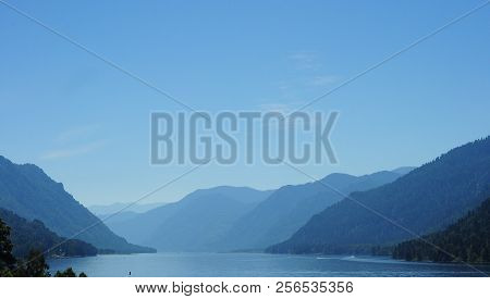 Lake Teletskoe. The Republic Of Gorny Altai. Siberia.