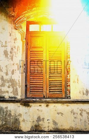 Right Fair Old Window Brick Wall Vintage Interior Design Background And Texture Old Home Vintege Stl