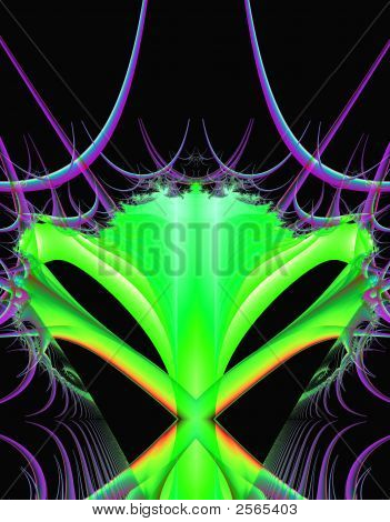 Abstracte Alien