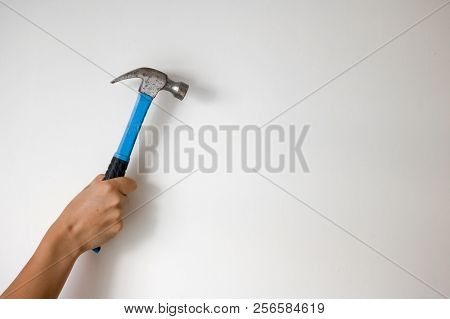 The Hammer In The Hand On The Light Backdrop - Labor Day