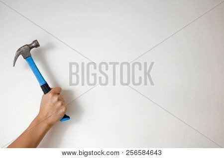 The Hammer In The Hand On The Light Backdrop - Labor Day