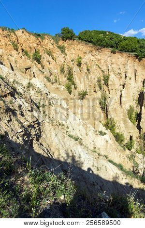 Amazing Sunset View Of Rock Formation Stob Pyramids, Rila Mountain, Kyustendil Region, Bulgaria