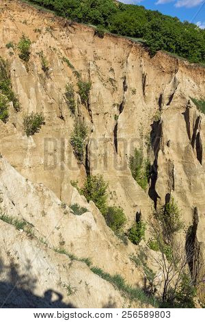 Amazing Sunset View Of Rock Formation Stob Pyramids, Rila Mountain, Kyustendil Region, Bulgaria