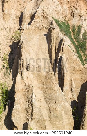 Amazing Sunset View Of Rock Formation Stob Pyramids, Rila Mountain, Kyustendil Region, Bulgaria