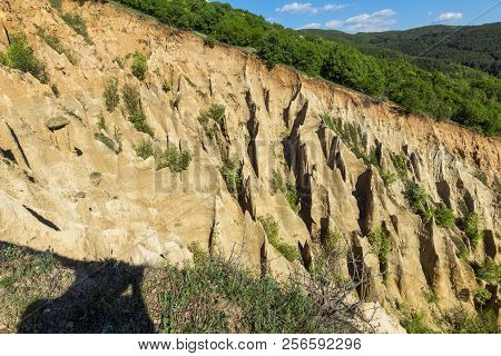 Amazing Sunset View Of Rock Formation Stob Pyramids, Rila Mountain, Kyustendil Region, Bulgaria