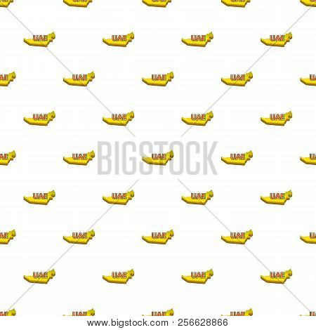 Map Of Uae Pattern. Cartoon Illustration Of Map Of Uae Pattern For Web