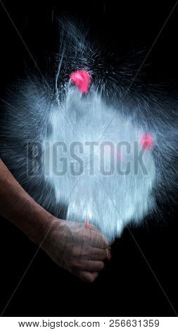 Water Balloon Exploding Or Splashing