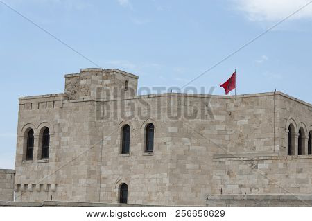 The Building Of George Castriot (skanderbeg) - National Albanian Hero In Kruja