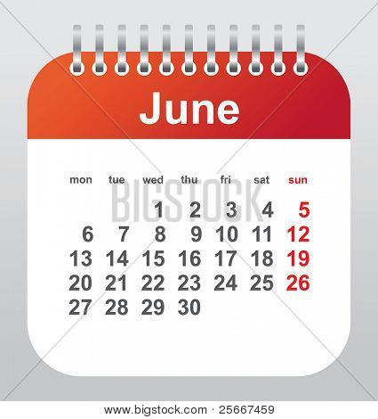 Kalender 2011: juni