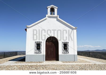 View Of The Nineteenth Century Chapel Of St Gabriel With A Gable Truncated By The Bell Tower, Portal