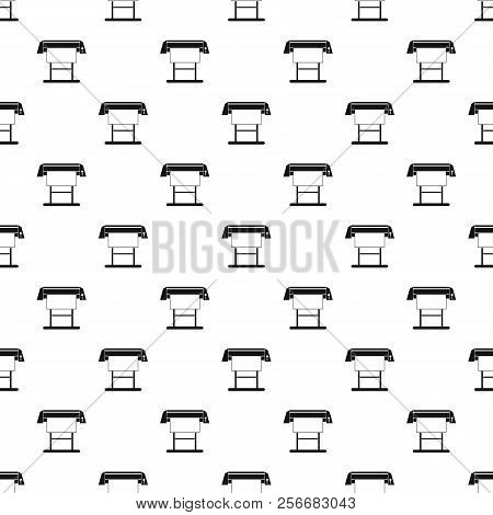 Platen For Printing Machines Pattern. Simple Illustration Of Platen For Printing Machines Pattern Fo