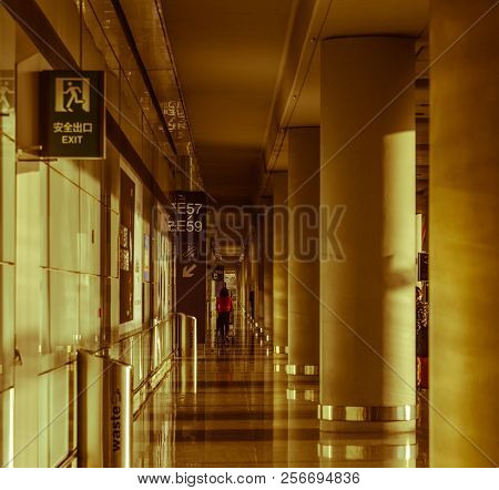 Interior Of The Airport