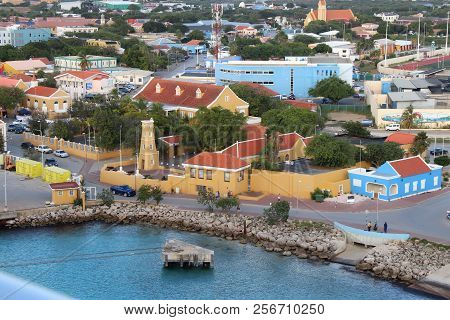 Kralendijk, Bonaire - 12/16/17 -  Downtown Views Of The Town Of Kralendijk, Bonaire