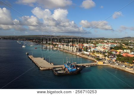 Kralendijk, Bonaire - 12/16/17 -  Downtown Views Of The Town Of Kralendijk, Bonaire