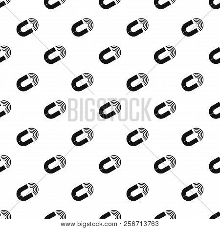 Magnet Pattern. Simple Illustration Of Magnet Pattern For Web