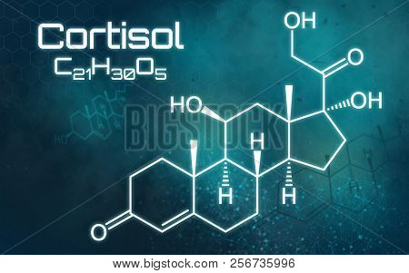 Science Background - The Chemical Formula Of Cortisol