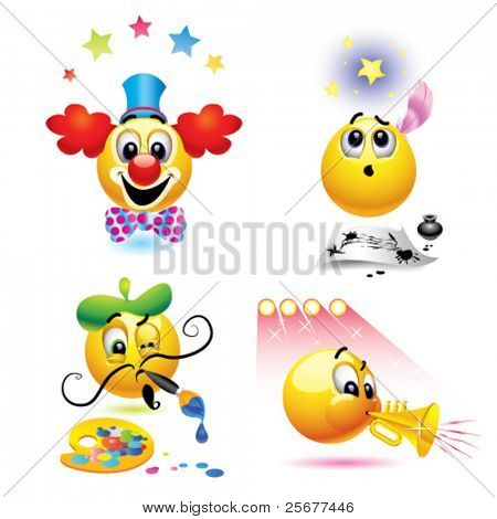 Gülen Top farklı meslek ile