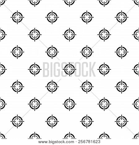 Crosshair, Reticle, Viewfinder Pattern. Simple Illustration Of Crosshair, Reticle, Viewfinder Patter