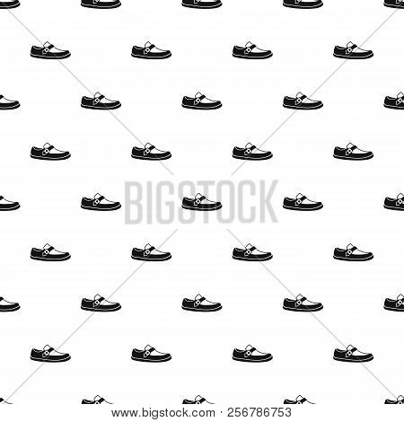 Moccasin Pattern. Simple Illustration Of Moccasin Pattern For Web