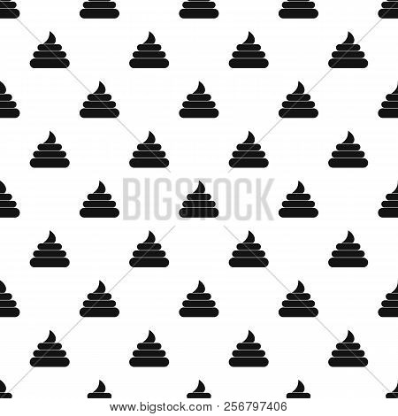 Poop Pattern. Simple Illustration Of Poop Pattern For Web