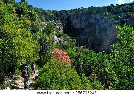 Path Of Buchi Arta To Cala Luna