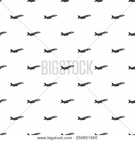 Passenger Airliner Pattern. Simple Illustration Of Passenger Airliner Pattern For Web