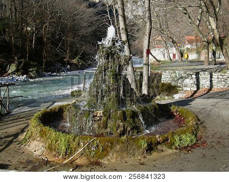 Pozar Beautiful Thermal Baths Aridaia Greece Europe